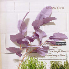 Charger l&#39;image dans la galerie, Simulation pomelo leaf wedding decorative flower
