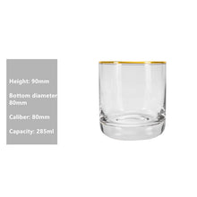 将图片加载到图库查看器，Glass cup household cup milk cup simple cup large capacity water cup
