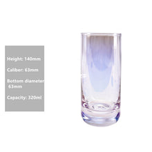 将图片加载到图库查看器，Glass cup household cup milk cup simple cup large capacity water cup
