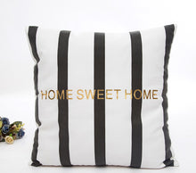 将图片加载到图库查看器，Black, white and gold super soft bronzing new pillowcase
