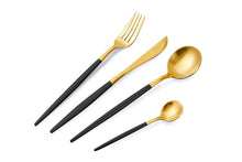 将图片加载到图库查看器，Stainless Steel 304 Portuguese Cutlery Four-piece suit Steak Knife Fork Spoon
