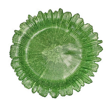 Cargar imagen en el visor de la galería, Glass Sunflower Irregular Dinner Fruit Plate Decoration Plate
