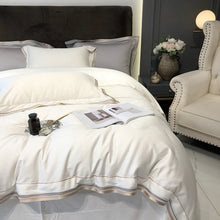 Cargar imagen en el visor de la galería, Luxury 80&#39;s long-staple satin cotton four-piece bedding
