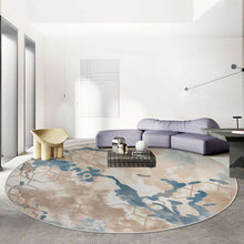 Cargar imagen en el visor de la galería, Round Nordic ins carpet simple modern light luxury full room
