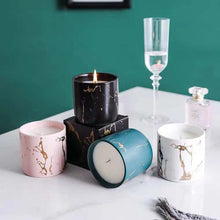 Cargar imagen en el visor de la galería, Porcelain cup scented candle Nordic fragrance decoration
