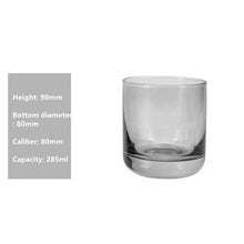 将图片加载到图库查看器，Glass cup household cup milk cup simple cup large capacity water cup
