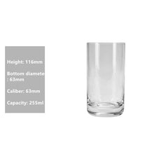 将图片加载到图库查看器，Glass cup household cup milk cup simple cup large capacity water cup
