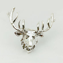 将图片加载到图库查看器，Fantastic Christmas deer head buckle napkin ring
