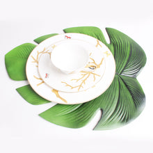 将图片加载到图库查看器，EVA Leaf Food Non-slip Insulation Table Placemat
