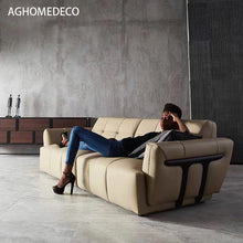 将图片加载到图库查看器，Living Evolution / Leather Sofa Living Room Leather Sofa
