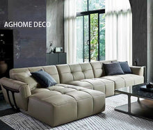 将图片加载到图库查看器，Living Evolution / Leather Sofa Living Room Leather Sofa
