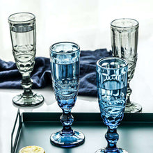 将图片加载到图库查看器，Snake pattern color champagne cocktail glass red wine oblet juice glass
