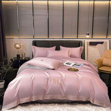 Cargar imagen en el visor de la galería, High-end 120’S long-staple cotton embroidery four-piece bedding
