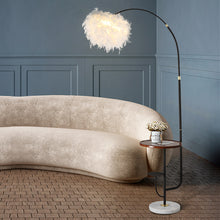 Cargar imagen en el visor de la galería, Modern living /bedroom wireless feather floor lamp
