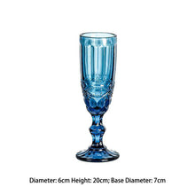 将图片加载到图库查看器，Snake pattern color champagne cocktail glass red wine oblet juice glass
