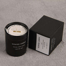 Cargar imagen en el visor de la galería, Black scented candle ins hot sale gift candle
