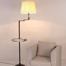 Cargar imagen en el visor de la galería, Modern LED living room storage tray floor lamp
