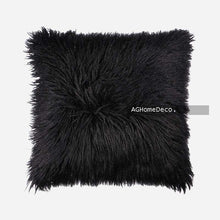 Cargar imagen en el visor de la galería, Home style highlighted plush ins wool pillowcase cushion
