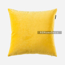 Cargar imagen en el visor de la galería, Velvet simple pure color pillow cushion pillowcase
