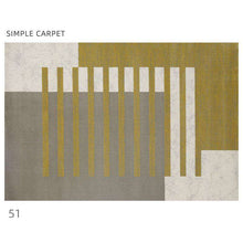 将图片加载到图库查看器，Simple modern carpet designer living room sofa coffee table blanket
