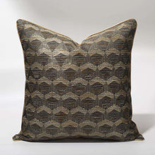 将图片加载到图库查看器，LIVING ROOM BLACK GREEN WILD SHELL PILLOWCASE
