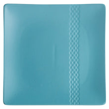 Cargar imagen en el visor de la galería, 8 inch diamond pattern square plate Sugar color
