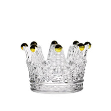 Charger l&#39;image dans la galerie, Creative crystal glass crown ins beauty storage stand
