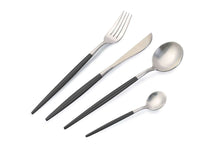 将图片加载到图库查看器，Stainless Steel 304 Portuguese Cutlery Four-piece suit Steak Knife Fork Spoon
