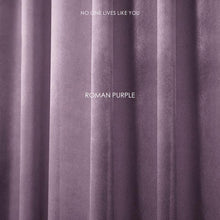 Charger l&#39;image dans la galerie, Light luxury velvet curtain light purple series
