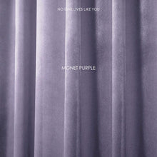 Charger l&#39;image dans la galerie, Light luxury velvet curtain light purple series
