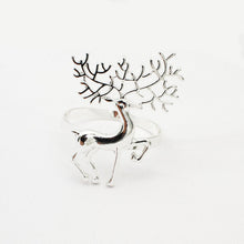 Charger l&#39;image dans la galerie, Golden Christmas Napkin Ring / Towel Ring /Cloth Ring
