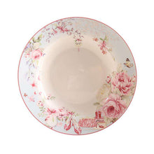 Carregar imagem no visualizador da galeria, CREATIVE COUNTRY HOME CERAMIC BONE CHINA SOUP PLATE
