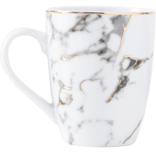 将图片加载到图库查看器，Nordic marbled plate tableware Western type plate ceramic mug
