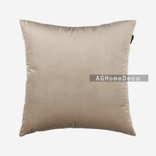 Cargar imagen en el visor de la galería, Velvet simple pure color pillow cushion pillowcase
