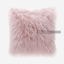 将图片加载到图库查看器，Home style highlighted plush ins wool pillowcase cushion
