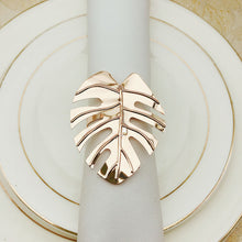 Cargar imagen en el visor de la galería, High-end Turtle Leaf Wedding Napkin Ring
