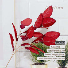 Cargar imagen en el visor de la galería, Simulation pomelo leaf wedding decorative flower
