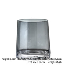 将图片加载到图库查看器，Nordic colorful home decorative Whiskey glass water juice cup
