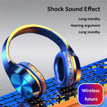 将图片加载到图库查看器，T5 wireless bluetooth headphone sports 5.0 bilateral stereo metal texture
