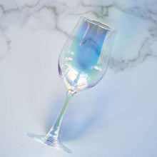 将图片加载到图库查看器，Ins goblet rainbow cup colorful crystal champagne wine glass
