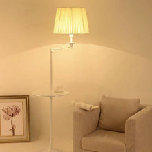 Cargar imagen en el visor de la galería, Modern LED living room storage tray floor lamp
