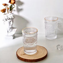 将图片加载到图库查看器，First quality transparent sun pattern glass modern glass
