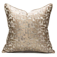 Carregar imagem no visualizador da galeria, MODERN JACQUARD ALL-MATCH CHECKERED BROWN PILLOWCASE
