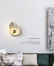 Carregar imagem no visualizador da galeria, Light luxury creative shell decoration wall lamp
