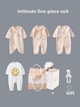 Cargar imagen en el visor de la galería, Newborn baby clothes set gift box baby newborn gift
