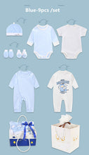 Carregar imagem no visualizador da galeria, Newborn baby clothes girl/boy summer gift box set
