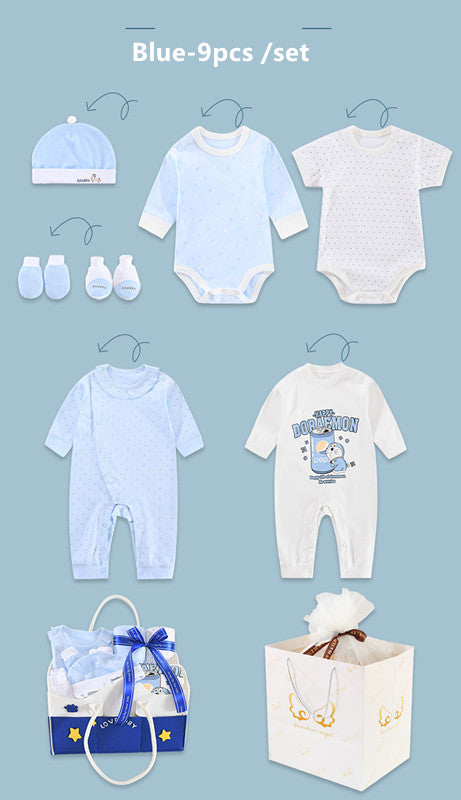 Newborn baby clothes girl/boy summer gift box set