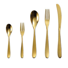 Carregar imagem no visualizador da galeria, Tableware 304 stainless steel steak cutlery 5pcs/set
