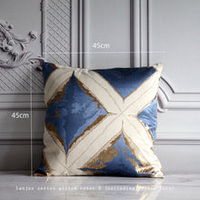 将图片加载到图库查看器，Light luxury soft decoration hall model room decoration pillow cushion
