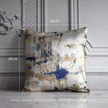 将图片加载到图库查看器，Light luxury soft decoration hall model room decoration pillow cushion
